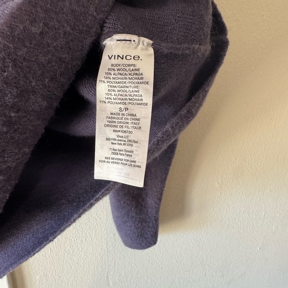 Vince Lavender Crew Neck Sweater - Picture 6 of 6